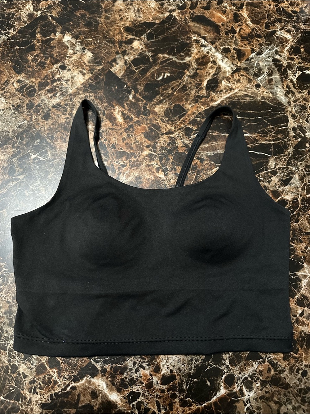 PINK Victoria's Secret Black Seamless Wireless Bralette